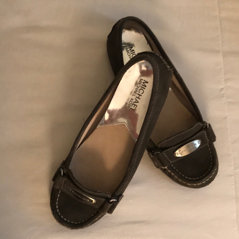 MICHAEL KORS suede flats